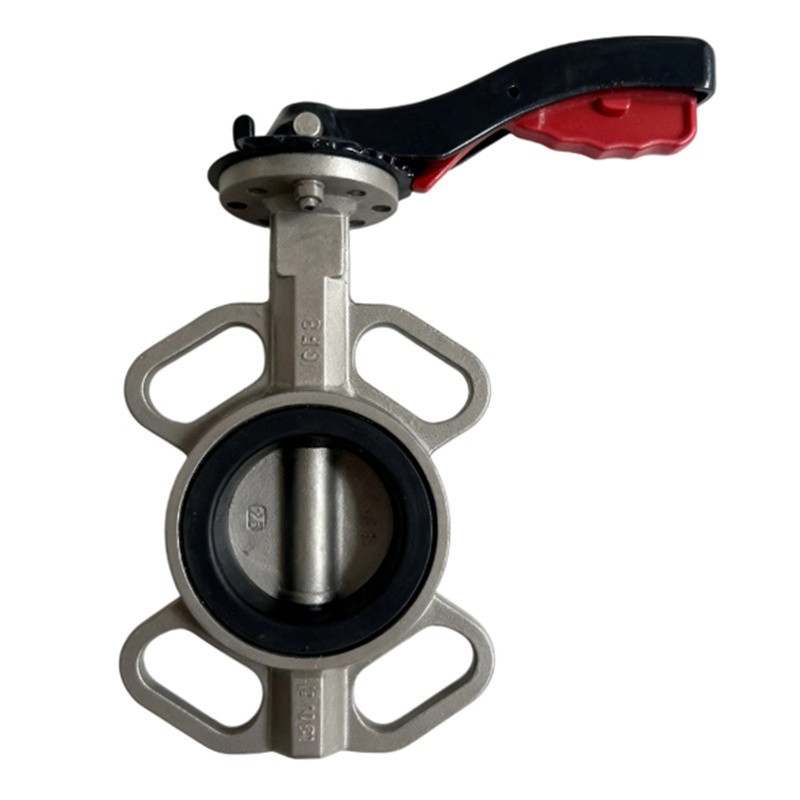 stainless steel wafer butterfly valve